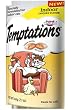 Whiskas Temptations Cat Treats Indoor Chicken and Indoor Salmon Flavor 4 Bags Each