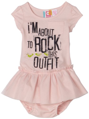 Roxy Baby Baby Tennie Wahine Tough Cookie Dress, Lotus, 6-9 Months