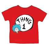 Dr. Seuss Thing One Short Sleeve T-Shirt, 12 Month