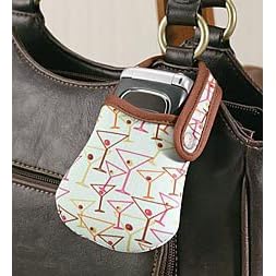 Cell Phone Pouch-Daisy