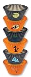 Tovolo Spatulart Printed Cupcake Molds, Halloween, Set of 12
