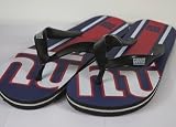 New York Giants NFL Unisex Big Logo Flip Flops