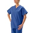 Medline Reversible Scrub Top - Sapphire