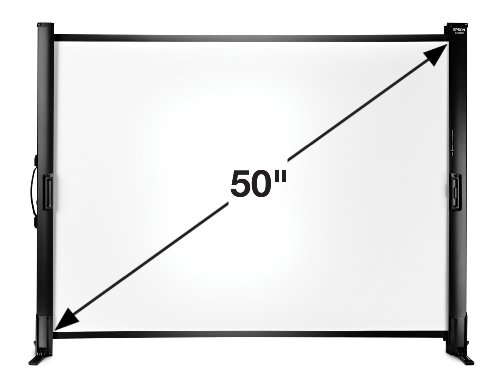 Epson ES1000 Ultraportable Tabletop Projection Screen (V12H002S4Y)
