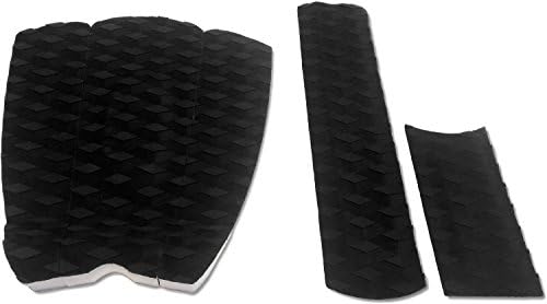 PUNT SURF Skimboard Traction Pad & Arch Bar - 3 Piece Stomp Track Pad for Skimboarding with Stickiest 3M Adhesive. For Ultimate Grip on Skim Boards