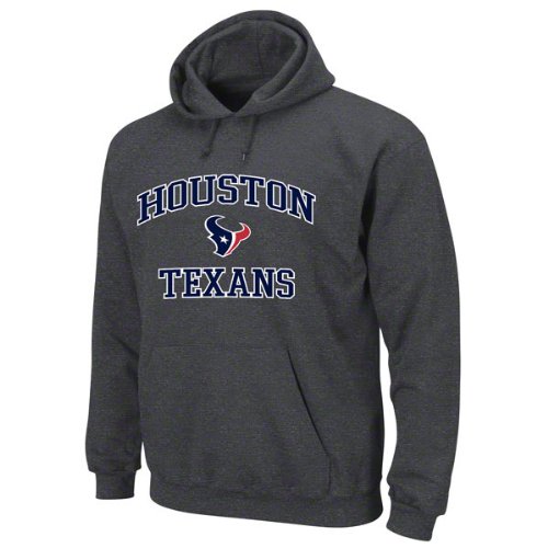 Houston Texans Charcoal Heart and Soul II Hooded Sweatshirt
