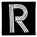 Industrial Photo Letter Canvas - R