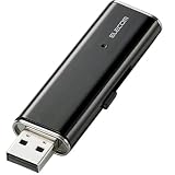 ELECOM USB������ �X���C�h�������� 4GB �u���b�N MF-XU204GBK