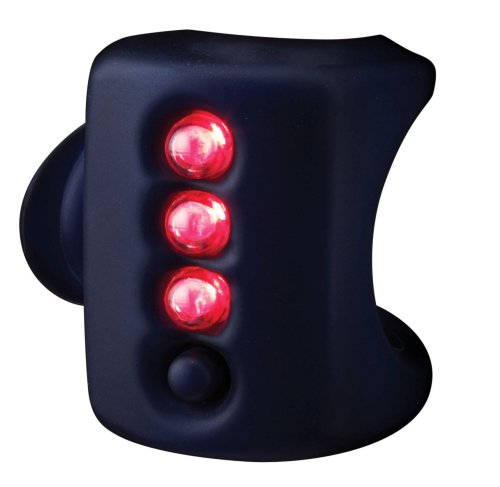 KNOG(ノグ) GEKKO 3LED/RED  BLACK 54-35-0051-06