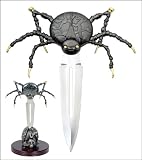 WIDOW MAKER SPIDER FANTASY KNIFE W/ DISPLAY PEWTER FINISH