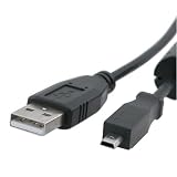 Kodak U-8 Compatible USB Data Cable w/ Ferrite, Black