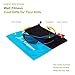 RIVBOS Rubber Kids Polarized Sunglasses With Strap Glasses Shades for Boys Girls Baby and Children Age 3-10 RBK003 （Navy Blue）