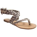 Soda ARGO Women's Braided Thong Sandals