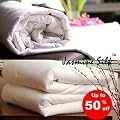 All Season Combination (9 Tog + 4.5 Tog) 100% Mulberry Silk Filled Duvet Quilt - King (225 x 220cm)