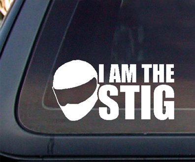 I AM THE STIG Car Decal / Sticker