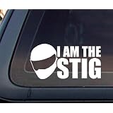 I AM THE STIG Car Decal / Sticker