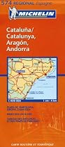 Michelin Map Spain North East: Aragon Cataluna 574