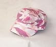 Pink Ribbon Pink Camo Cadet Castro Breast Cancer Hat