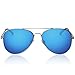 EyeSun Aviator Sunglasses Polarized Outdoor Eyeglasses Uv400 with Eyeglass Case
