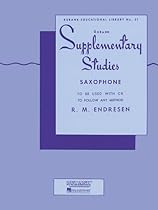 Supplementary Studies: Saxophone Supplementary Studies: Saxophone
