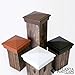 4x4 (Nominal) Cedar Color Pyramid Slim Profile Post Caps - with 10 Year Warranty - Free Shipping