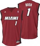 Adidas Miami Heat Chris Bosh Revolution 30 Replica Alternate Jersey Medium