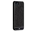 Case-Mate 日本正規品 iPhone5 Artistry Woods Case, Blackened Ash アーティストリーウッズ ケース【天然木素材+アルミニウム素材+強化プラスティックフレーム素材のハイブリッドケース】