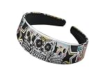 Rock Rebel Accessory 3 SKULL DOD Headbands - White
