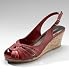 Footglove8482 Cork Wedge Shoes