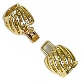 14K Gold Hidden Tie Bar Multi Strand Clasp