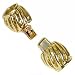 14K Gold Hidden Tie Bar Multi Strand Clasp