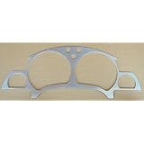 97 98 Saturn SC Billet Aluminum Dash Trim Overlay Gauges Cluster Bezel by APC