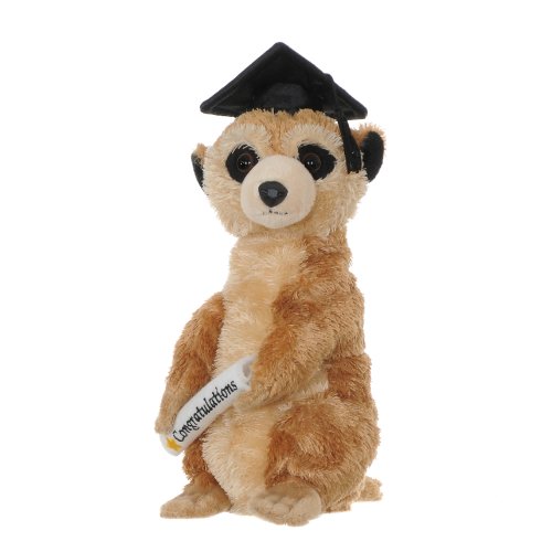 Aurora 8-inch Meerkat Graduation Soft Toy