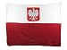 Polish White Eagle Fleece Throw Blanket Poland Coat Of Arms