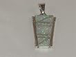 Sterling Silver Multi-Stone Cross Pendant - PD-0024