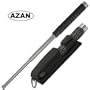 Martial Arts Baton Solid Steel Non Glare 21 Inch