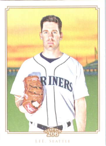 2010 Topps T-206 Baseball Card # 152 Cliff Lee - Seattle Mariners - MLB Trading Card in Screw Down Case!