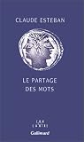 Le partage des mots (French Edition)