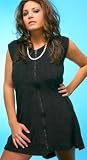 Sleeveless Plus Size Zippy Cover Up by Jordan Taylor - Women's Swimwear Plus Size Swimsuit