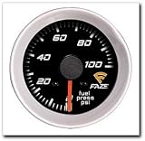 Faze Reverse Street Fuzion EL Fuel Pressure Electrical Gauge