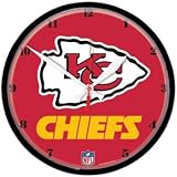 Kansas City Chiefs Wall Clock - Round