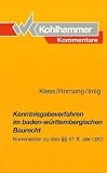 Produkt-Bild: Kenntnisgabeverfahren im baden-w&uuml;rttembergischen Baurecht. Kommentar zu den 51 ff. der Landesbauordnung