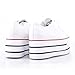 Generic Women's Classic Wedge High Heel Canvas Fashion Sneaker