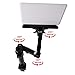 FLEXIMOUNTS 2 in 1 D1L Desk Laptop Stand Mounts Fits up to 15.6