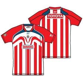 CHIVAS ORIGINAL SOCCER JERSEY WITH 11STARS