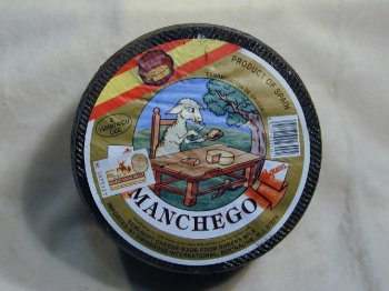 Spanish Manchego - 7 LB Wheel by Cheese Express