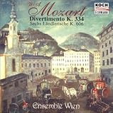 Mozart: Divertimento K 334 / Six German Dances K 606