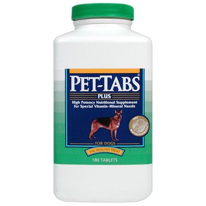 Pet-Tabs Plus for Dogs, 180 Tablets