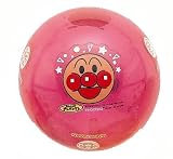 アンパンマンボール6号 クリアピンク