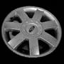 05 FORD FREESTYLE ALLOY WHEEL RIM 17 INCH SUV, Diameter 17, Width 7, Lug 5 (7 SPOKE), BRIGHT SILVER, 1 Piece Only, Remanufactured , (center cap not included) (2005 05) ALY03572U20